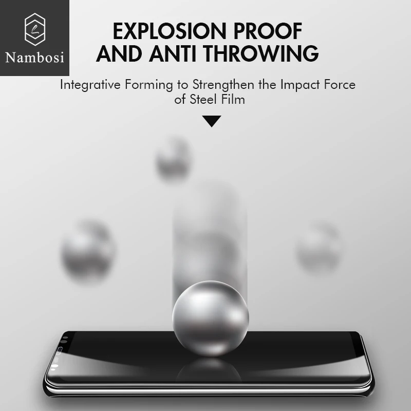 Nambosi 0,23 мм закаленное стекло для samsung Galaxy s10 s10 plus защита экрана S10E полное покрытие Взрывозащищенная защитная пленка