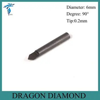 

Free Shipping 1pc 90 Degree 6MM Marble Granite CNC Diamond Engraving Bit Router Bit