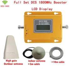 High power Full set 4G DCS Cellular Signal Repeater signal booster dcs 1800 mhz cellpone Signal Repeater DCS Booster Amplifier