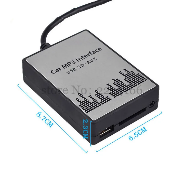 USB SD AUX автомобильный MP3 музыкальный плеер адаптеры CD машина изменение для peugeot 207 307 607 807 RD4 Citroen RT4 C2 C3 C4 12PIN Интерфейс