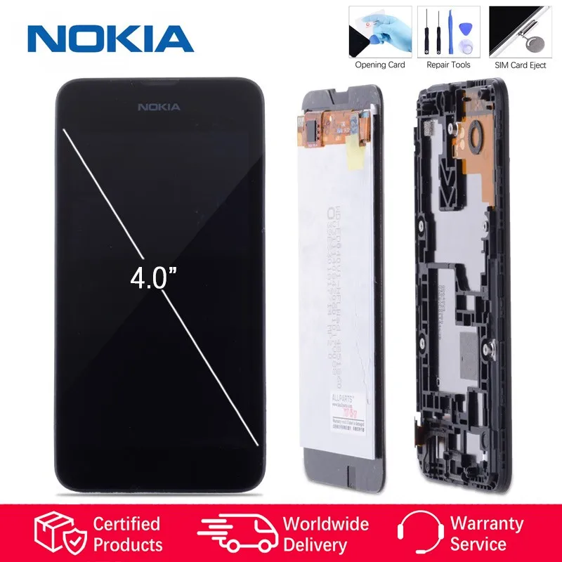 

No Dead Pixel ORIGINAL 4.0 " 854x480 RM-1017 LCD For NOKIA Lumia 530 Display Touch Screen Digitizer Assembly Replacement N530