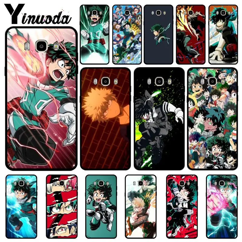 Чехол для телефона Yinuoda с аниме Мой герой боку нет героев Академии deku и bakugou GALAXY s5 s6