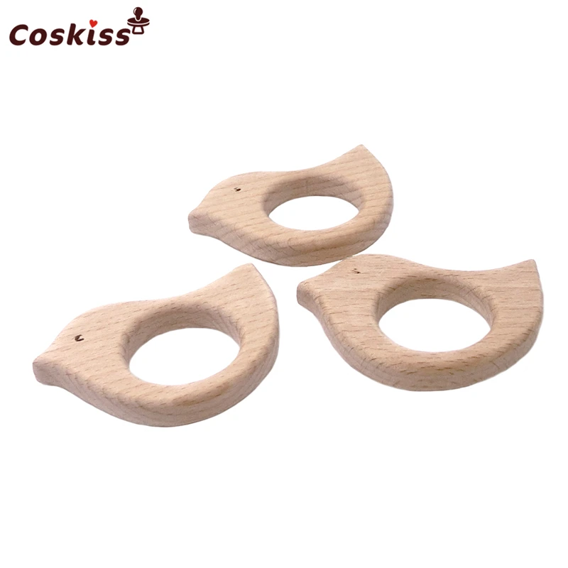 50pcs Beech Wooden Bird Natural Handmade Wooden Teether DIY Wood Personalized Pendent Eco-Friendly Safe Baby Teether Toys 50pcs Beech Wooden Bird Natural Handmade Wooden Teether DIY Wood Personalized Pendent Eco-Friendly Safe Baby Teether Toys