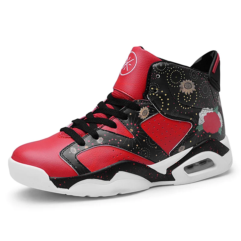 

Man High-top Jordan Basketball Shoes Men's Cushioning Light Weight Basketball Sneakers Anti-skid Breathablezapatos de hombre