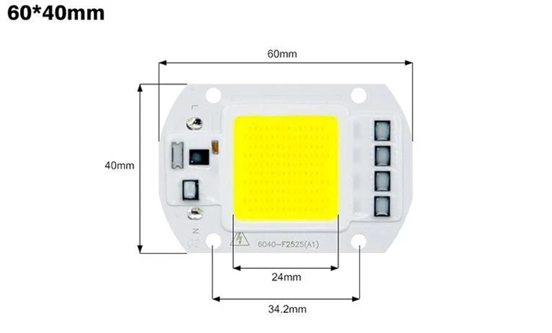 Удара светодиодный чип 50 W 220 V 30 W 20 W 10 W Smart IC нет необходимости встроенный драйвер Светодиодный лампа для DIY прожектор полный ассортимент