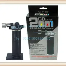 Micro Piezo факел, 1300c Цельсия струи пламени горелки сигары бутан легче Профессиональный сварочный пистолет Jet факел, сделано в Японии