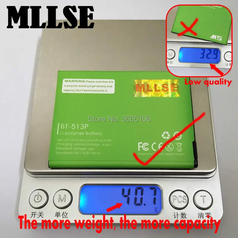 

MLLSE BT-501 BT-513P BT-563P BT-556P BT-572P battery for LEAGOO Alfa 5 M5 Plus Elite 2 M8 Pro Mobile Phone Batterie Tracking C