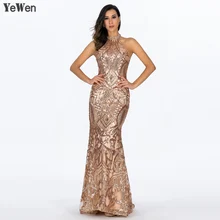 Сексуальные Великолепные золотые вечерние платья, без рукавов, с принтом, открытая спина, прямое, официальное платье для женщин, элегантное, Vestidos De Festa