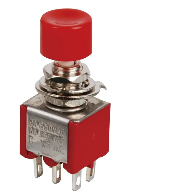 JOYING LIANG DS 622 Arm Toggle Switch Red Small Electric Switchesin