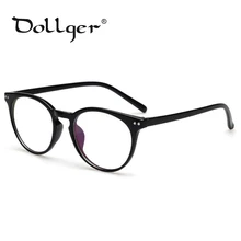 Dollger новые модные женские очки оправа черные очки оправа винтажные круглые прозрачные линзы очки Оптические очки оправа s1708