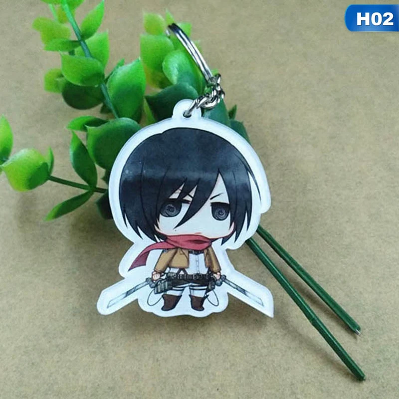 

Acrylic Anime Attack On Titan Silver Drip Keychains Giant Legion Flag Cosplay Jewelry Key Ring Car Key Holder For Anime Fans