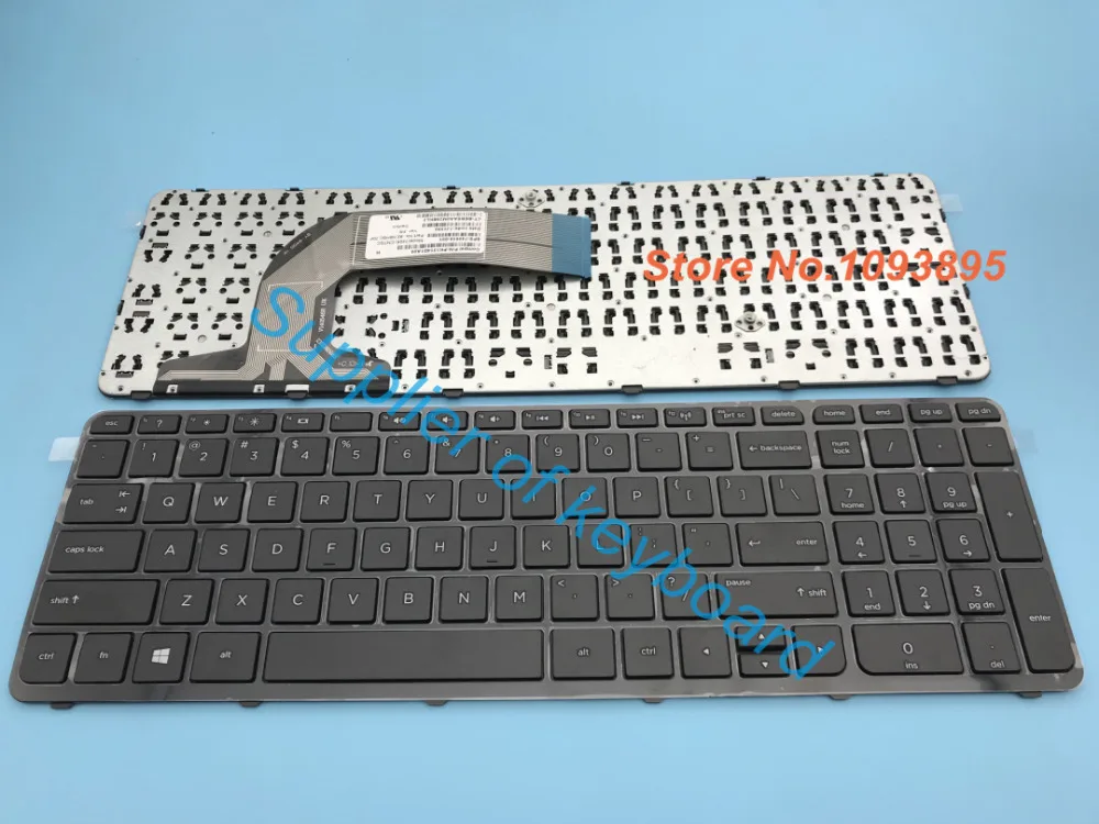 Новая английская клавиатура для HP Pavilion 17-e188nr 17-e189nr 17-e193nr 17-e194nr ноутбук с рамкой |