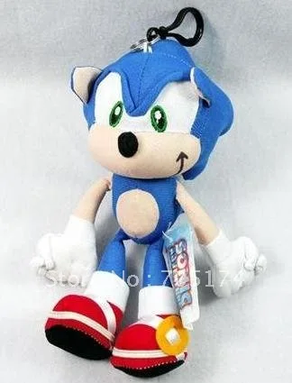 sonic keychain plush