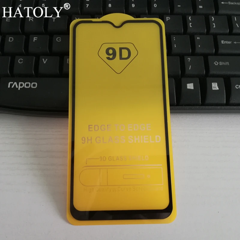 

HATOLY 5D Tempered Glass For Samsung Galaxy A30 Screen Protector Samsung A30 A305F Full Cover Film for Samsung Galaxy A30 Glass