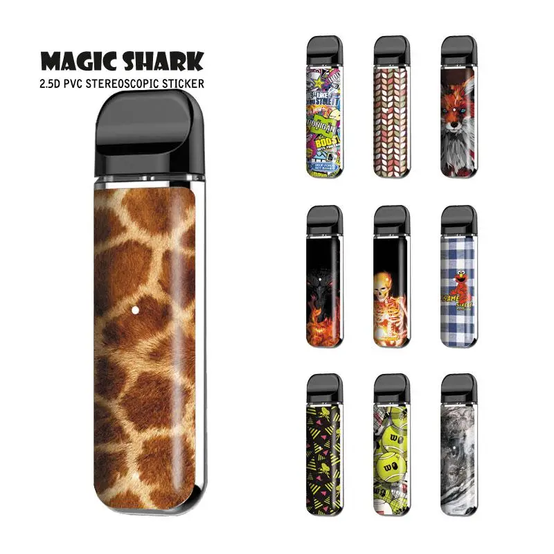 Ударопрочный чехол-наклейка из ПВХ для Smok Novo E Cigar 506-516 | Мобильные телефоны и