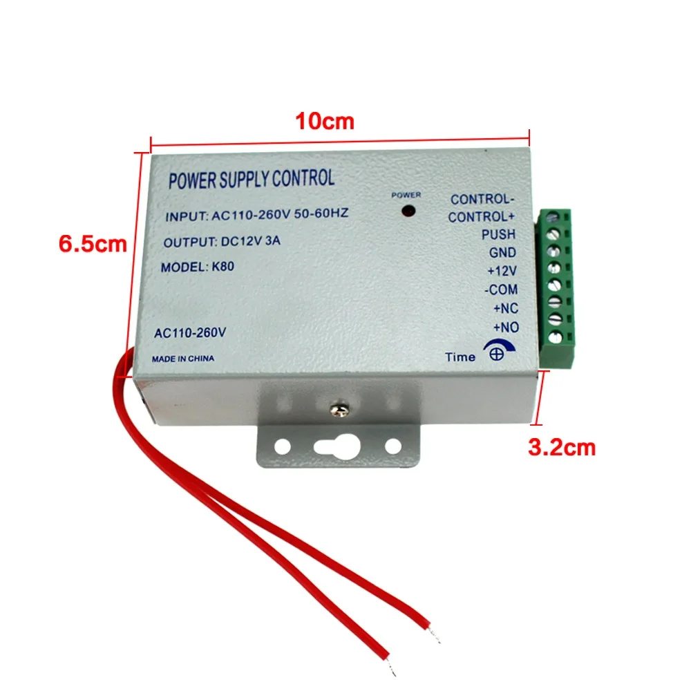 Водонепроницаемый RFID Контроль доступа ler T11 + Электрический замок управления 3A/12V