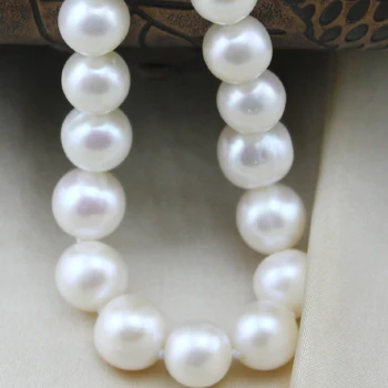 

Eternal wedding Women Gift word 925 Sterling real 925 real natural big Mother's Day gift freshwaterpearl Necklace