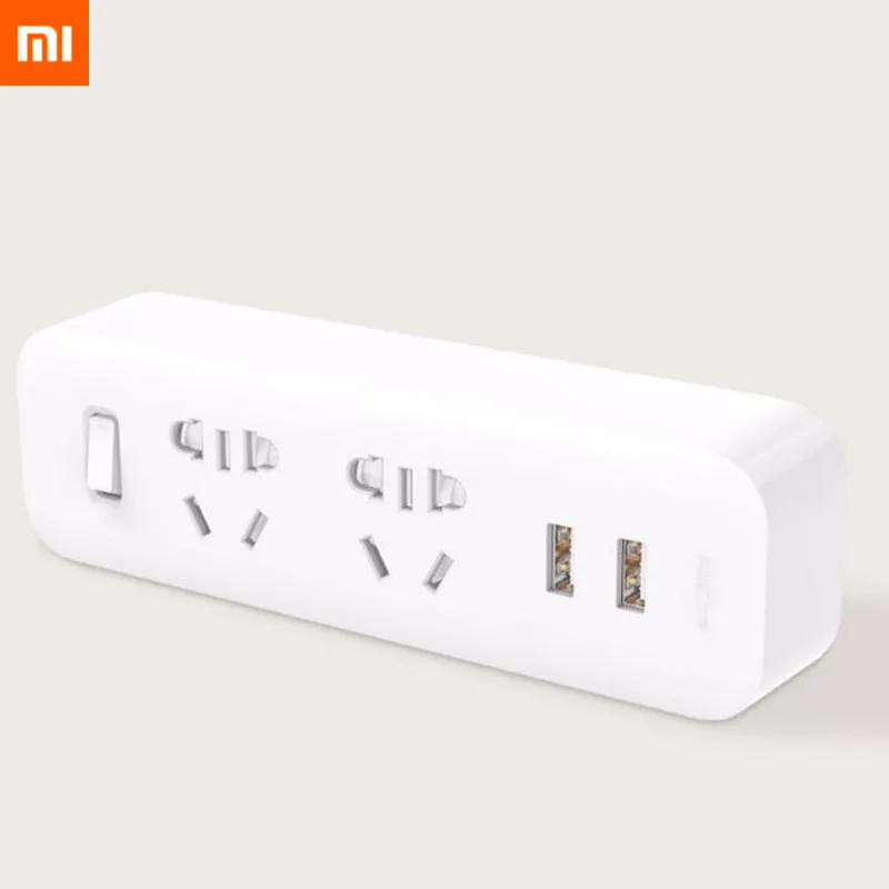 Оригинальный адаптер питания Xiaomi Mijia портативный переходник для дома и офиса 5 В 2