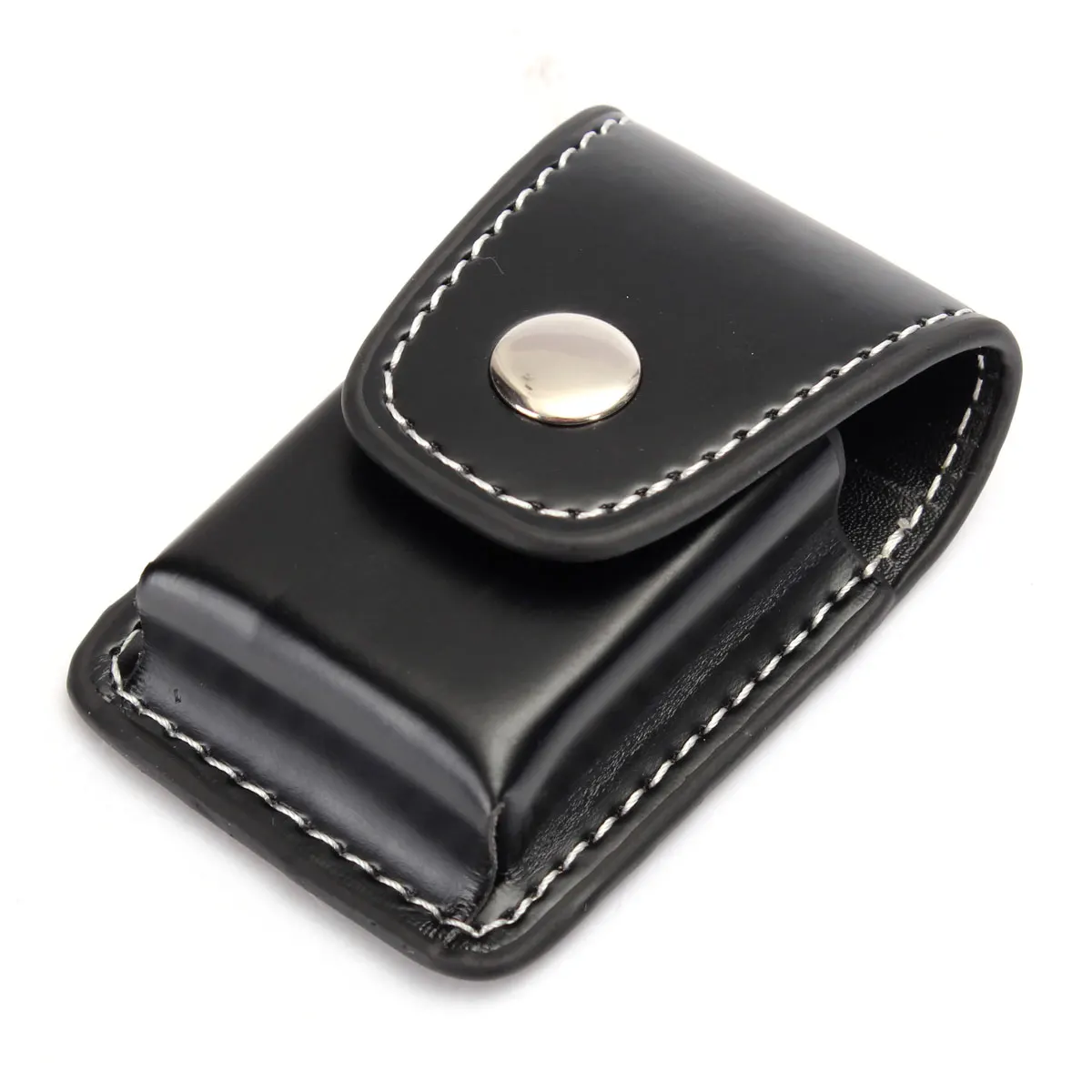 Osmond Men's Zippos Lighter Male Cigarette Lighter Holder Bag Small BoxCase For Zippos Super Match Leather Cover Windproof Black Osmond Men's Zippos Lighter Male Cigarette Lighter Holder Bag Small BoxCase For Zippos Super Match Leather Cover Windproof Black