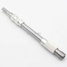 Отвертка с шестигранным хвостовиком, 6,3 мм, гибкий удлинитель, 150 мм, вал драйвера, Гибкий винт, удлинитель, подходит для шестигранных драйверов размером 1/4 дюйма