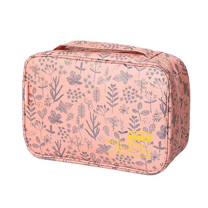 السنانير التجميل حقيبة مصففي الشعر المحمولة السفر المنظم الرجال السيدات مستحضرات التجميل كيس ماء غسل أكياس H40