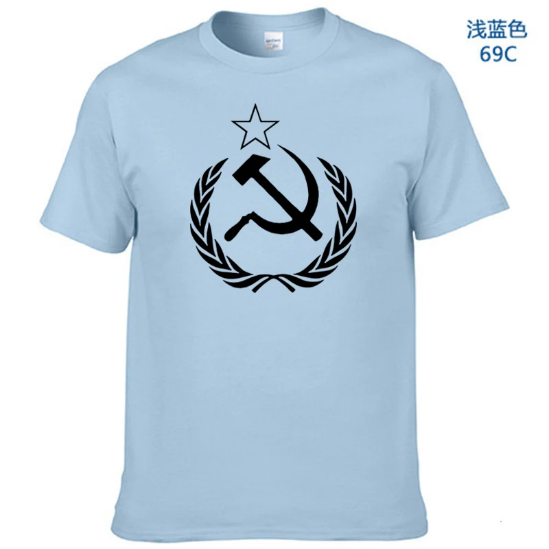 2018 Новое поступление Мужская/Женская футболка CCCP советская русская КГБ