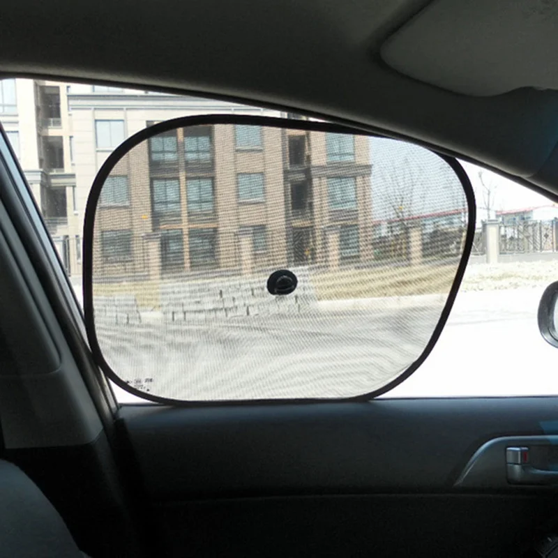 1 пара сетка солнцезащитный козырек боковые оконные принадлежности складной универсальный автомобильный занавес Пробка Защита детская теплоизоляция