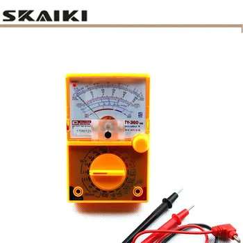 

1 pcs TY360 Small type multimeter Pointer type multimeter with test line for Electrician repair