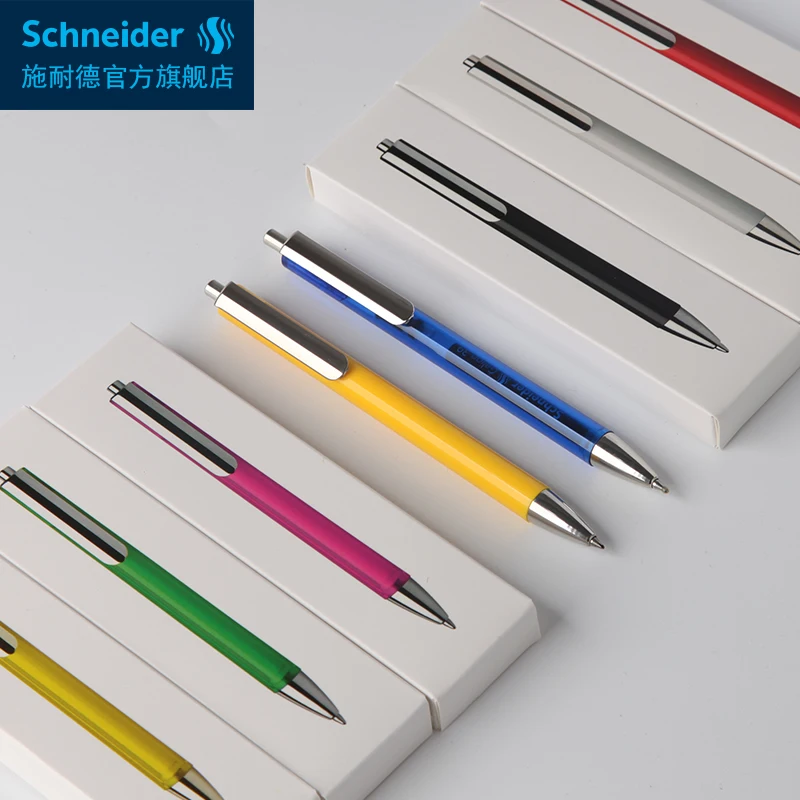 Германия Шнайдер гелевая ручка для подписи Evo 0,4 мм офисная роликовая ручка для письма 1 шт