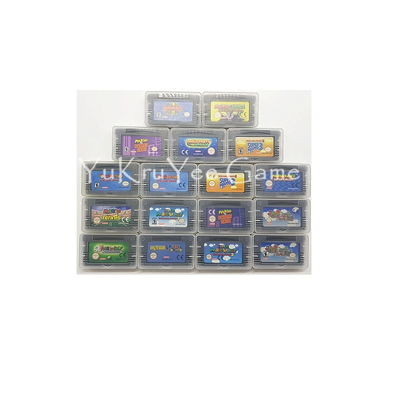 

SuperMario Series Video Game Cartridge Console Card for 32 Bit Handheld Player Console System