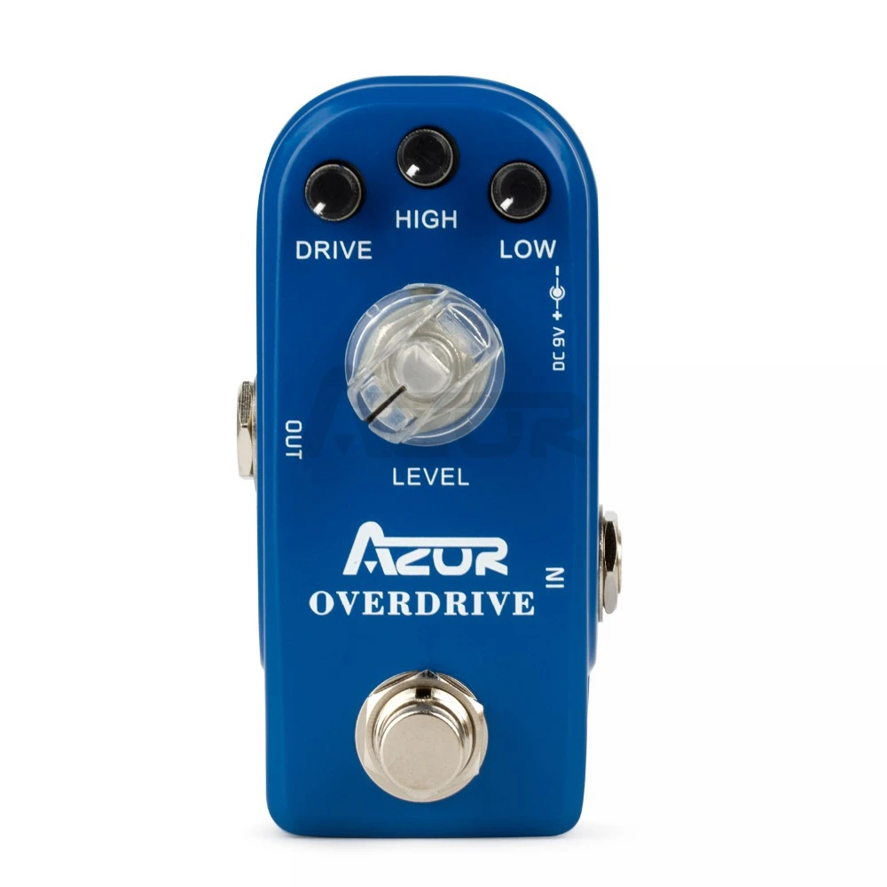

AP-308 Overdrive Mini Guitar Effect Pedal AZOR Mini Pedal Effect Accessories Overdrive Guitar Pedal Parts Accessories Guitar New