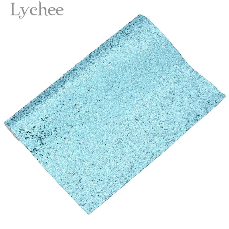 Chzimade 21x29 см A4 блестящая искусственная ткань многоцветный Блестящий Блестки Синтетическая Кожа DIY материал для сумки ремни одежды - Цвет: 8