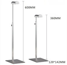 Adjustable Metal Handbag Display Rack Women Handbag Bag Display Stand Holder wig hat hook desktop stand
