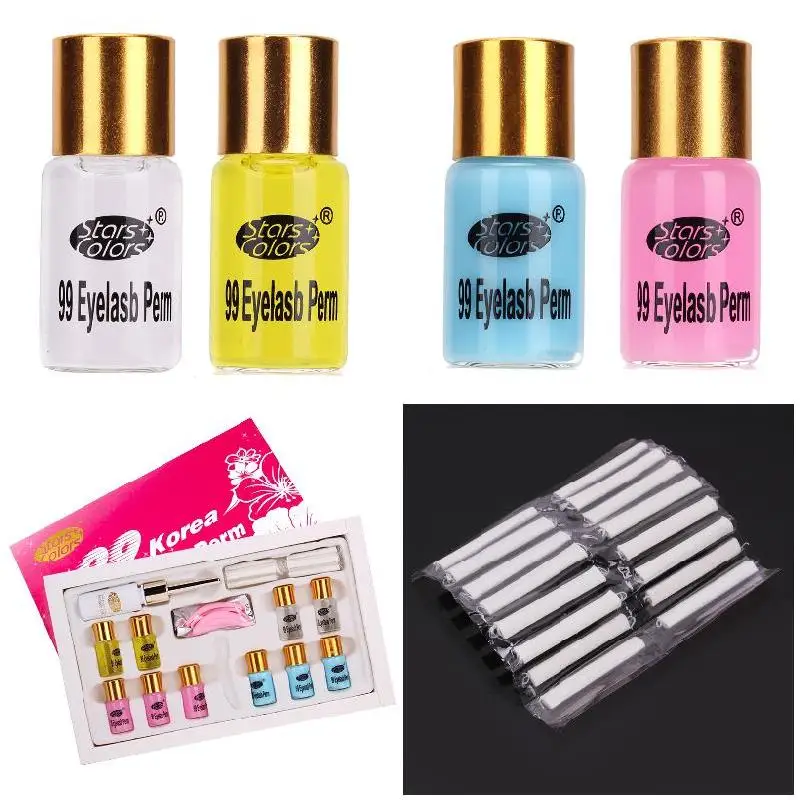 

Eyelash Curling Perming Set Curler Rod Glue Perm Lotion Lashes Lifting Kit Eyes Makeup Tool MSI-19