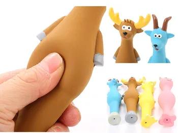 

usd2.2/pc pet dog puppy toy latex toy animal shape sound toys for the playing toys squeaker toys 20pcs/lot