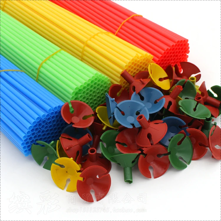

Hot sell Plastic balloon holder sticks 27cm/32cm/40cm Children Party Decoration Birthday Wedding Decoration well package