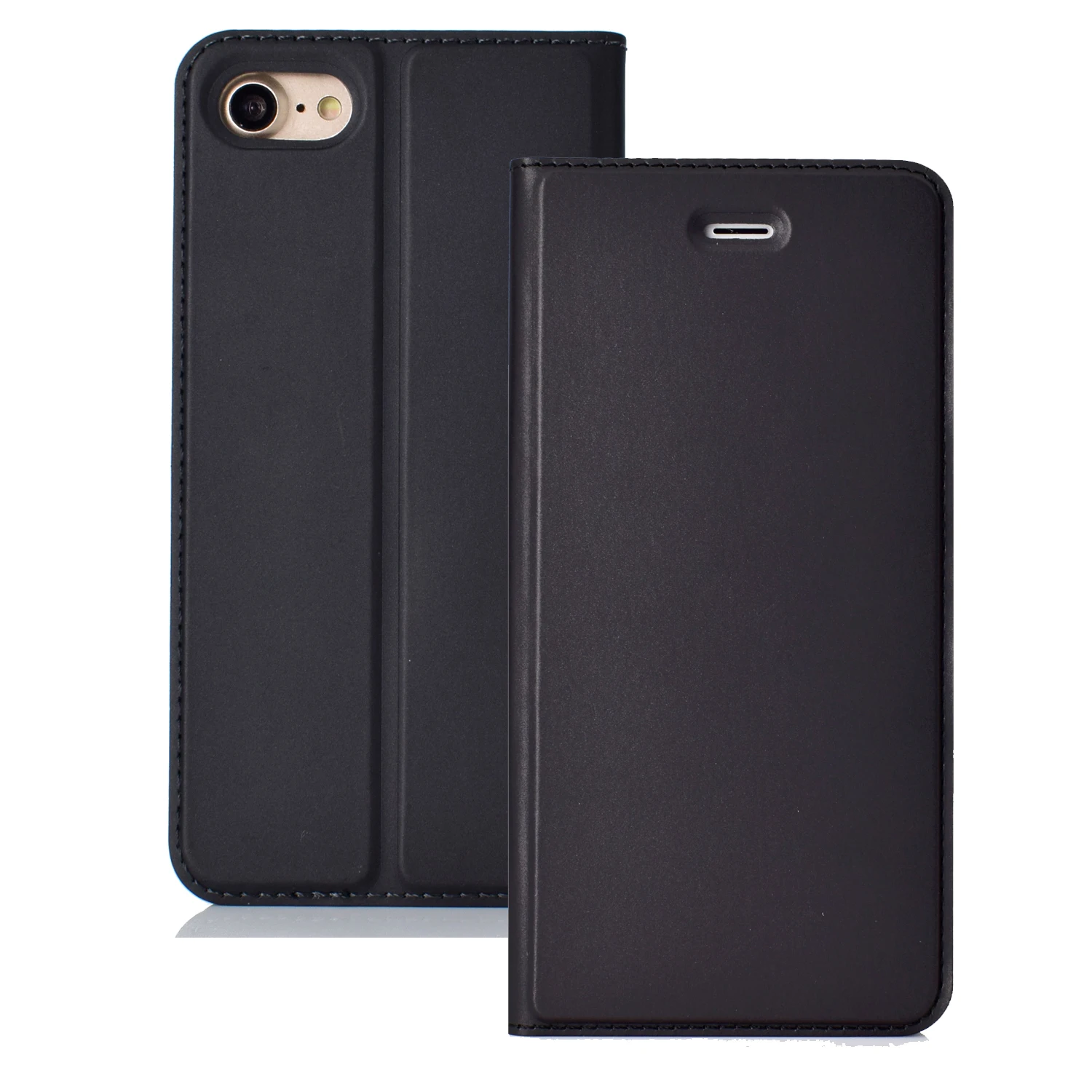 Jetjoy Luxury Leather Flip Stand Card Slot Magnetic Wallet Silicone Protection Case Cover Shockproof For iPhone 6 7 8 Plus X XR | Мобильные