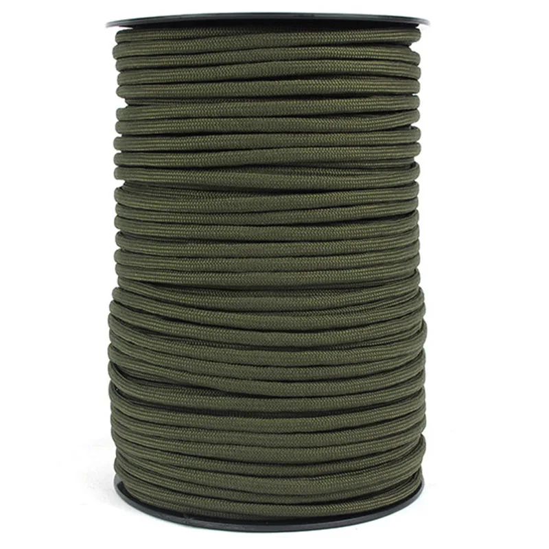 100m 4mm Sports Bowing Hiking Safety Climbing Rope 9 Strands Heavy Duty Parachute Lanyard Equipment Convenient