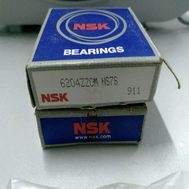 Original NSK deep groove ball bearing series 6204ZZ and 6204DDU-in ...