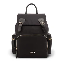 Сумка для подгузников, Детская сумка для пеленания, черная Большая вместительная водонепроницаемая сумка-Органайзер для детской коляски, сумка для беременных, рюкзак для мам