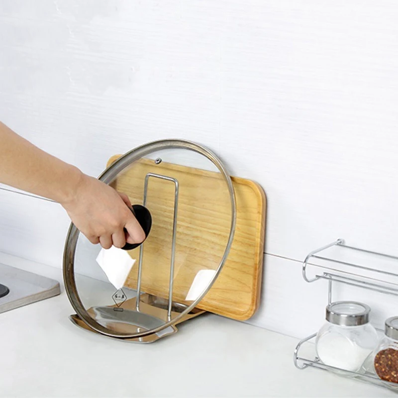 Useful-Stainless-Steel-Lid-Cover-Shelf-Spoon-Holder-Cubierta-Cubierta-Estante-Cuchara-Resto-