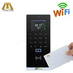 Хорошее качество ZK SC700 Сенсорный экран 125 кГц RFID карта допуска двери Управление; бесплатным программным обеспечением TCP/IP двери Система