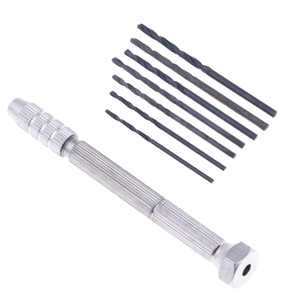  7x Craft Hobby DIY Hand Tool Drill 1.8-3mm Head for Bandai HG RG SD Models