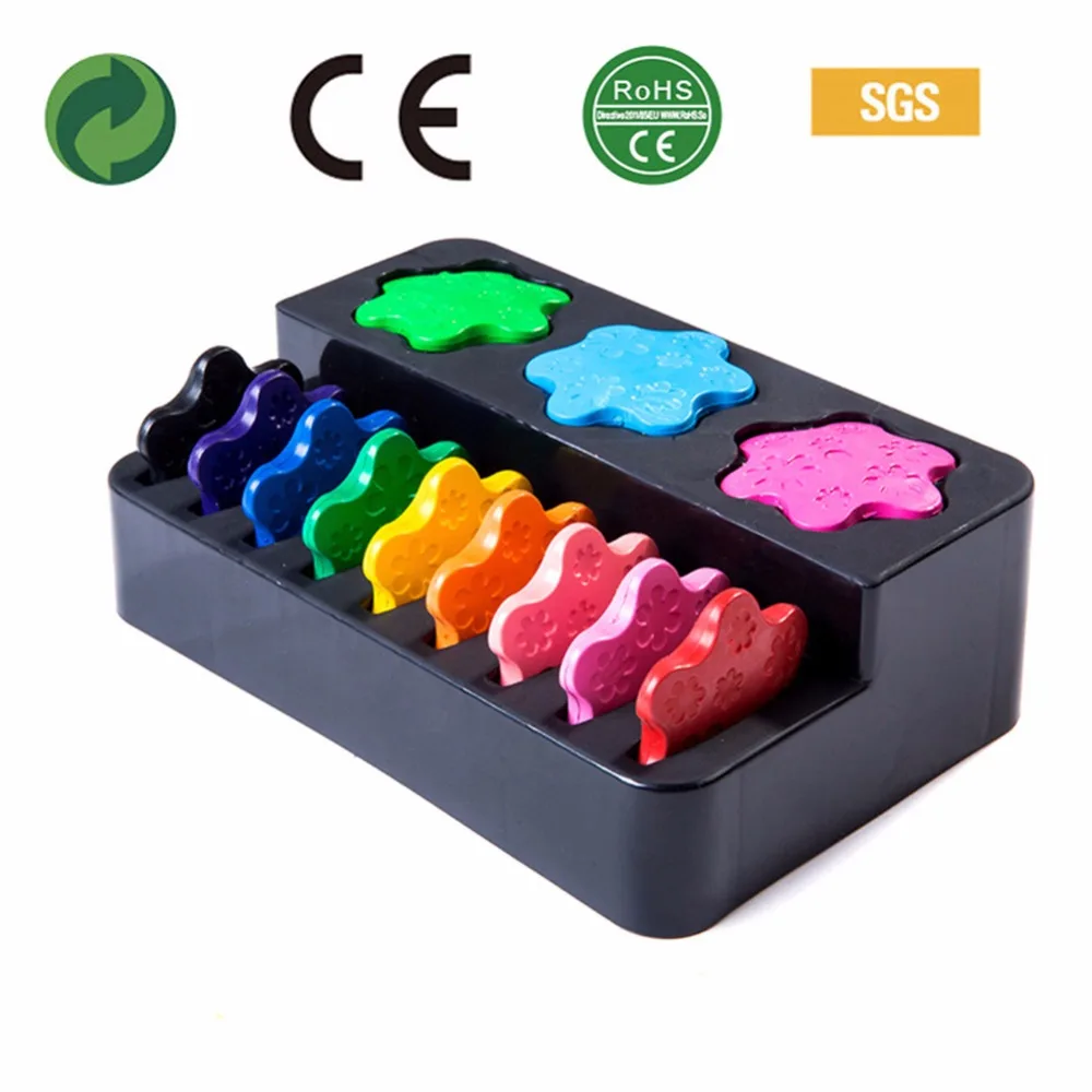 Creative Child Painting Learning Puzzle snowflake Crayon Toys for Toddler Baby Kids Washable Safe Nontoxic