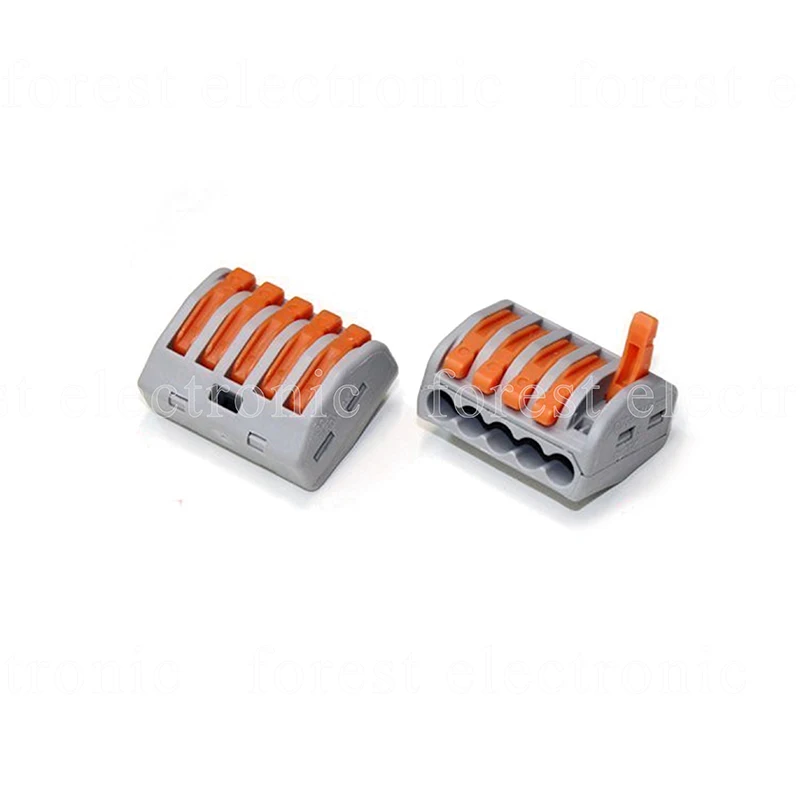 

50pcs - 1000pcs Wiring Terminal Quick Universal Wire Connector PCT-215 222-415 Soft Hard Building Cable Cord