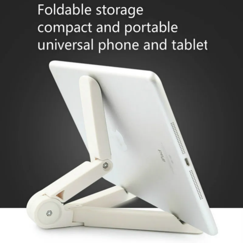Универсальный складной держатель для телефона, планшета, регулируемая настольная подставка для крепления штатива, стабильная поддержка для iPhone, iPad, настольная подставка