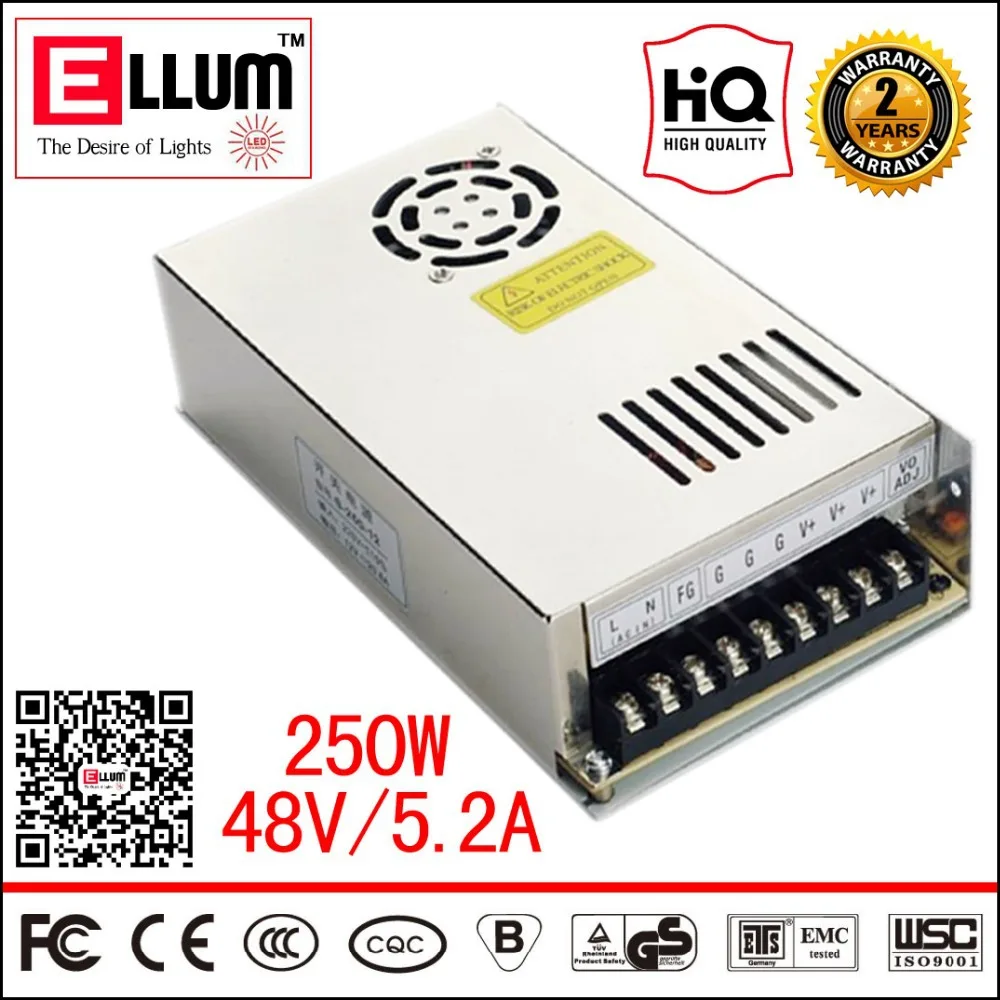 AC DC 48V 5A Power Supply Unit CE ROHS Approval Constant Voltage Output