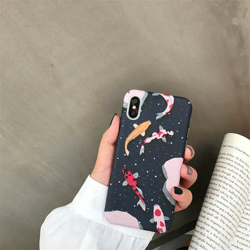 Japanese And Fengjin Lithium Fish For Iphone 66s 78 78plus x/Xs Xsmax All-Inclusive Hard Shell Drop Protection |