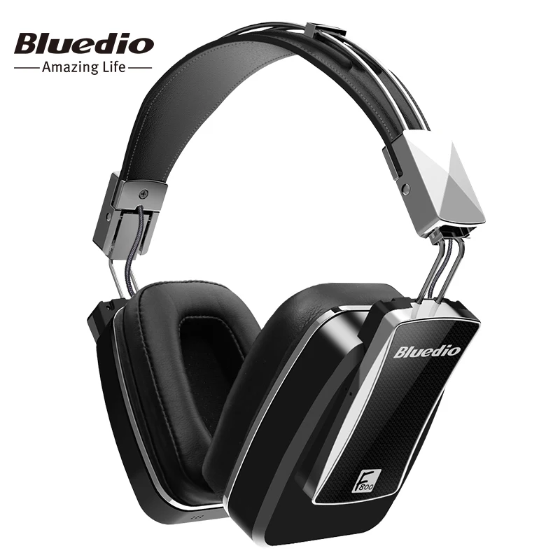 

Bluedio F800 Active Noise Cancelling Wireless Bluetooth headphones Junior ANC Edition around the ear headset black