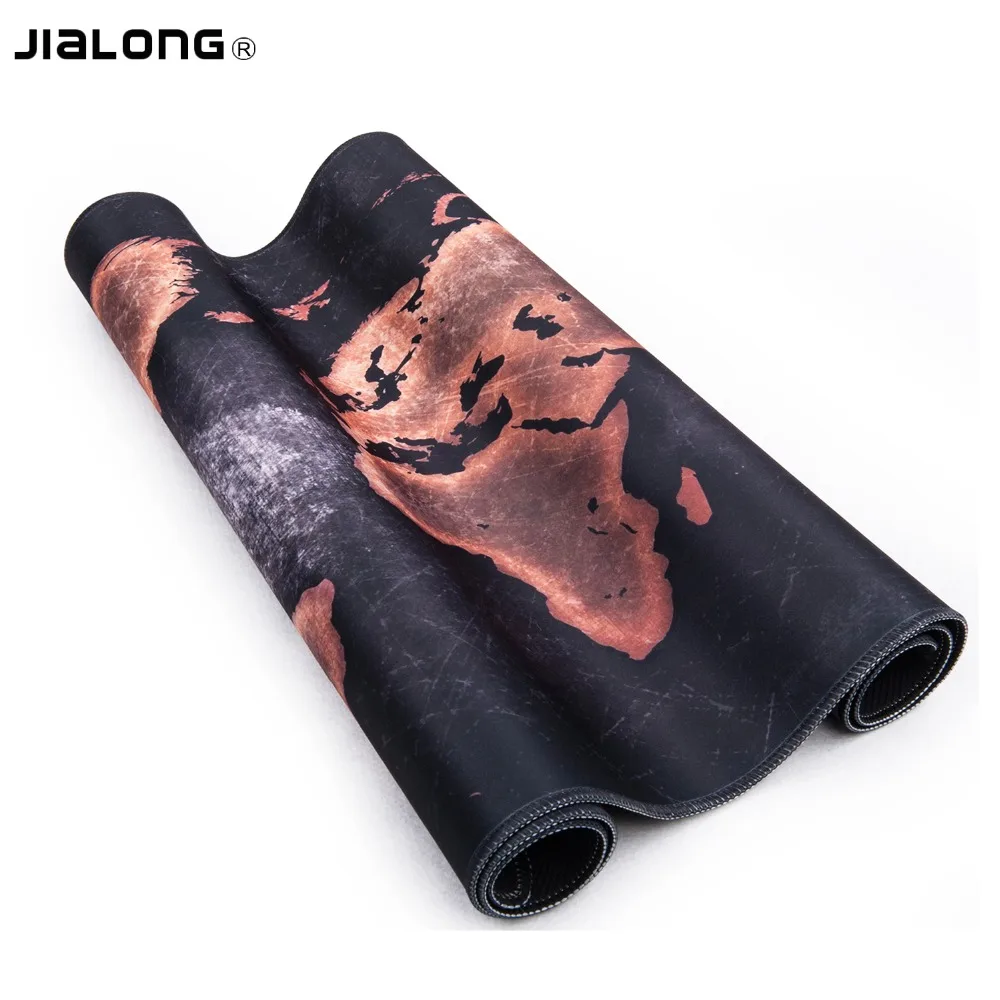 Jialong Высокое качество карта мира коврик для мыши игровой большой XL Блокировка